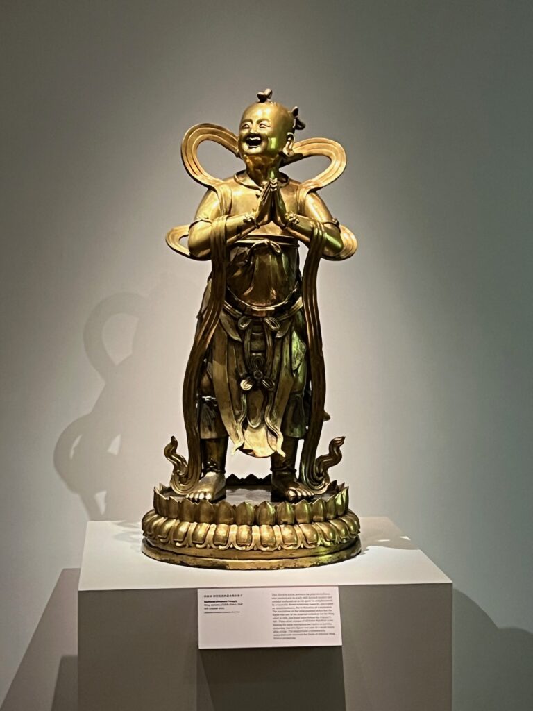 Bronze sculpture of Sudhana