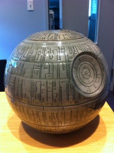 Journalism Library Death Star Cookie Jar