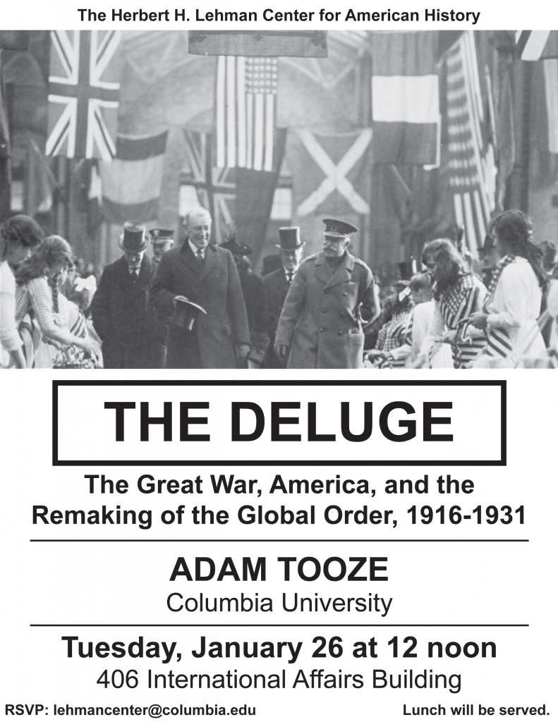 Lehman Center - Tooze Deluge