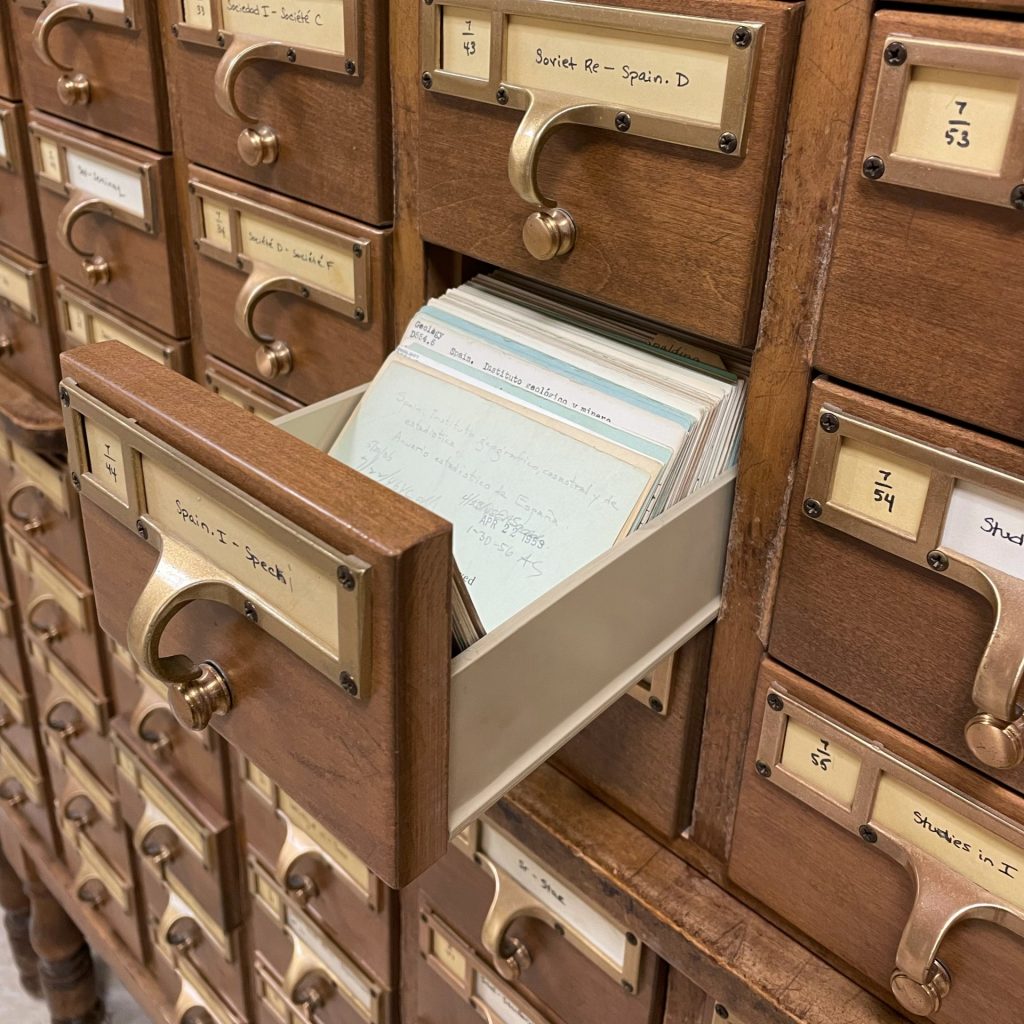 Card catalog